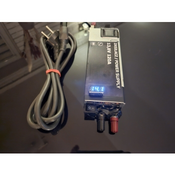 Power Supply 13.8V 120/130A LED Voltmeter / HF RADIO / CB RADIO / CAR AUDIO