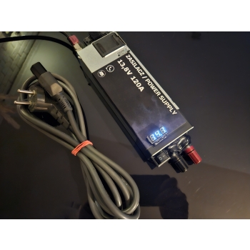 Power Supply 13.8V 120/130A LED Voltmeter / HF RADIO / CB RADIO / CAR AUDIO