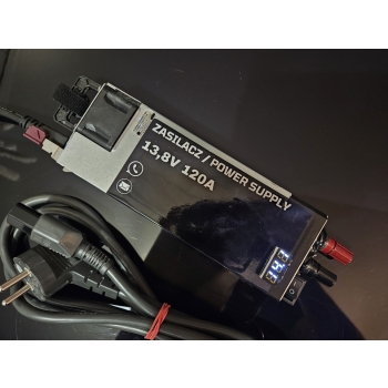 Power Supply 13.8V 120/130A LED Voltmeter / HF RADIO / CB RADIO / CAR AUDIO