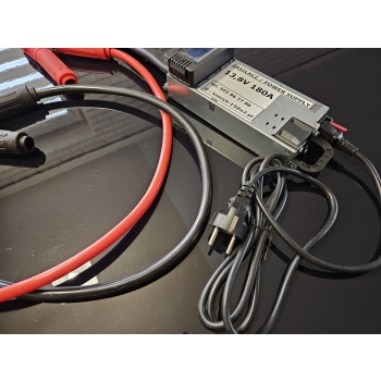 POWER SUPPLY 14,4V 180A / VOLTAGE & AMPS METER /