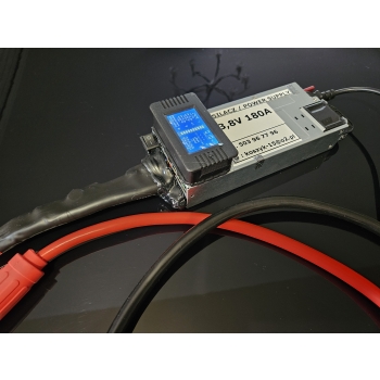 POWER SUPPLY 14,4V 180A / VOLTAGE & AMPS METER /